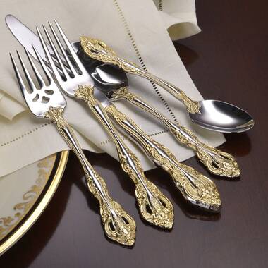 Michelangelo 20 Piece 18/10 Stainless Steel Flatware Set, Service for 4